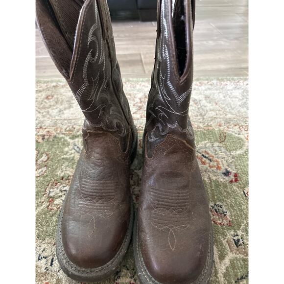 men’s Justin Boots - WK4310 - Size 8.5D main image 4